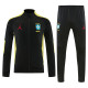 26/27 Brazil Black Jacket Tracksuit