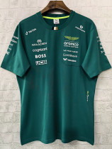 2026 Martin Aston  round neck Green  Racing Suit（圆领）