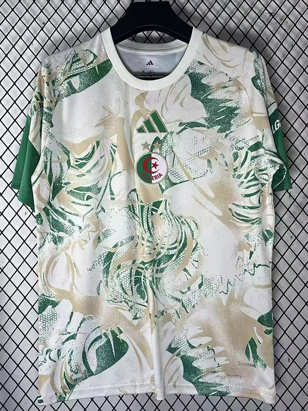 26/27 Algeria White & Green Training Shirts