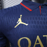 26/27 PSG Retro Leisure Edition Royal Blue Player Version Soccer Jersey