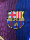 26/27 BAR Home Player Version Long Sleeve Soccer Jersey