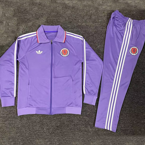 26/27 Scotland Purple Jacket Tracksuit