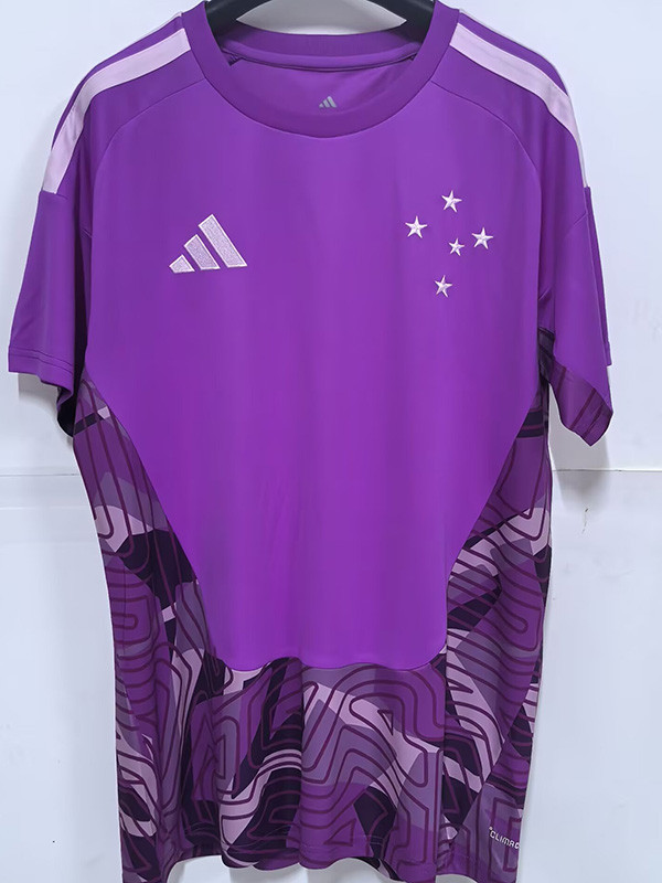 26/27 Cruzeiro Goalkeeper Purple Fans Soccer Jersey