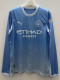 26/27 Man City Home Long Sleeve Fans Soccer Jersey