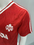 1986 Canada Home Retro Soccer Jersey