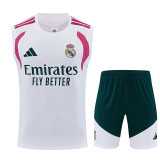 26/27 RMA White Tank top and shorts suit
