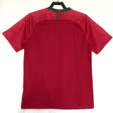 2018 Portugal Home Retro Soccer Jersey