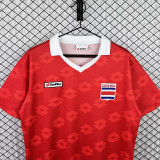 1990 Costa Rica Home Retro Soccer Jersey