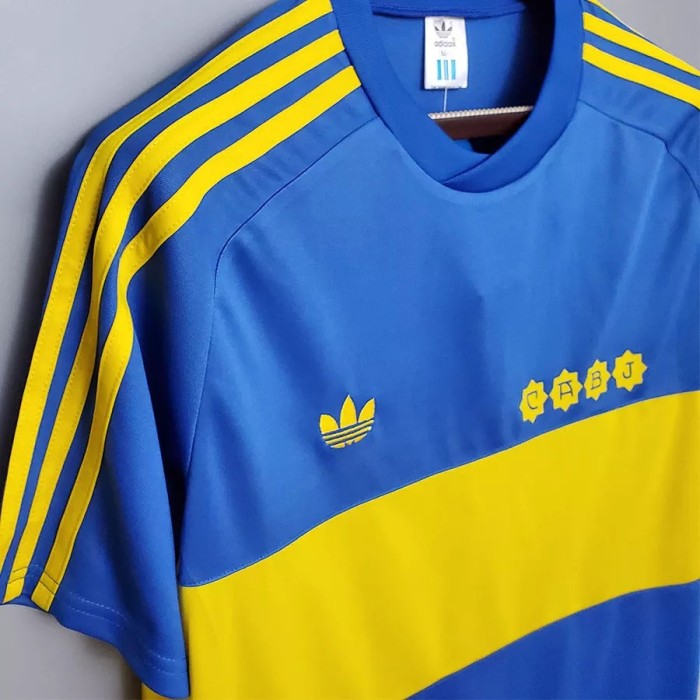 1981 Boca Juniors Home Retro Soccer Jersey