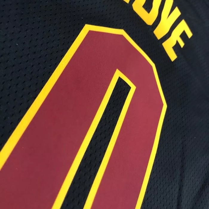 CLEVELAND LOVE # 0 Black Top Quality Hot Pressing NBA Jersey