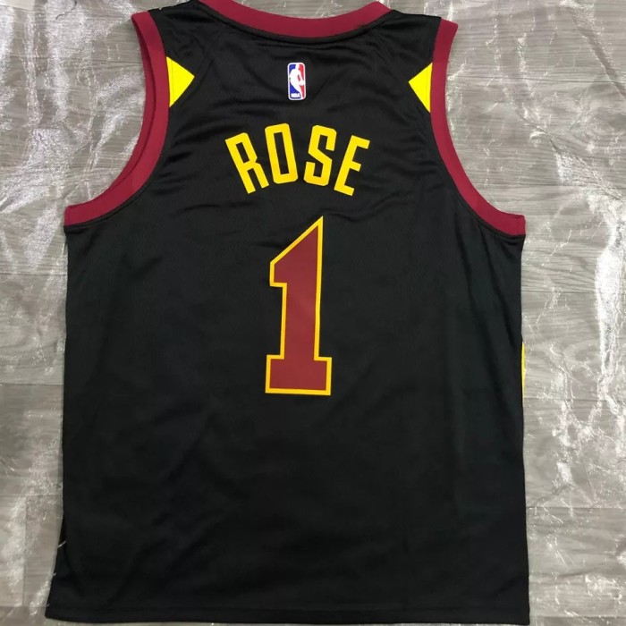 CLEVELAND ROSE # 1 Black Top Quality Hot Pressing NBA Jersey