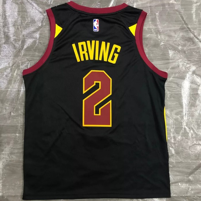 CLEVELAND IRVING # 2 Black Top Quality Hot Pressing NBA Jersey