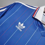1982 France Home Retro Soccer Jersey