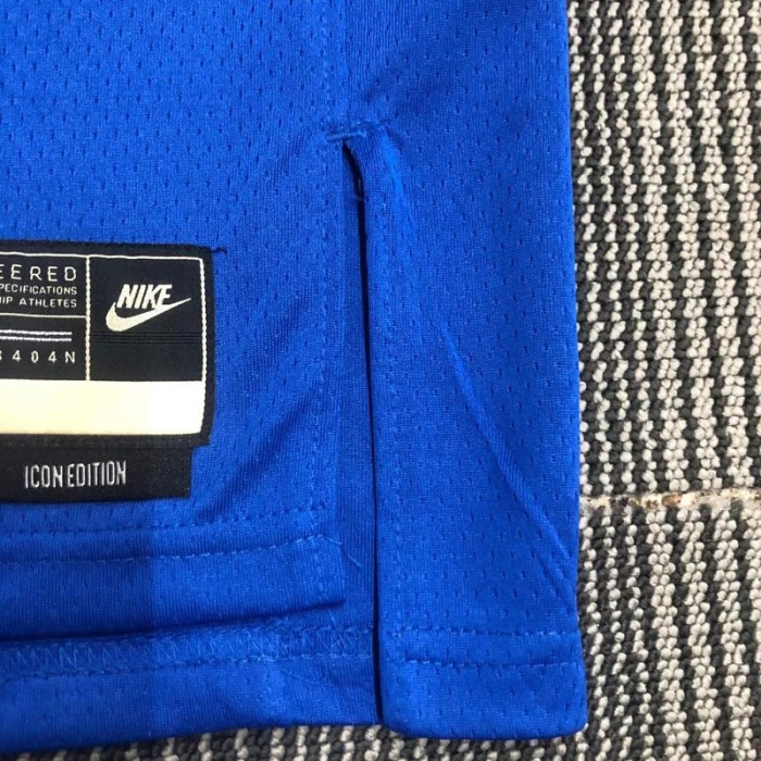 WARRIORS IGUODALA #9 Blue 75th Anniversary Retro NBA Jersey