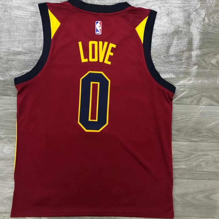 CLEVELAND LOVE # 0 Top Quality Hot Pressing NBA Jersey
