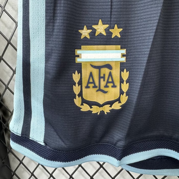 2026 World Cup Argentina Home Player Version Shorts Pants (球员短裤)