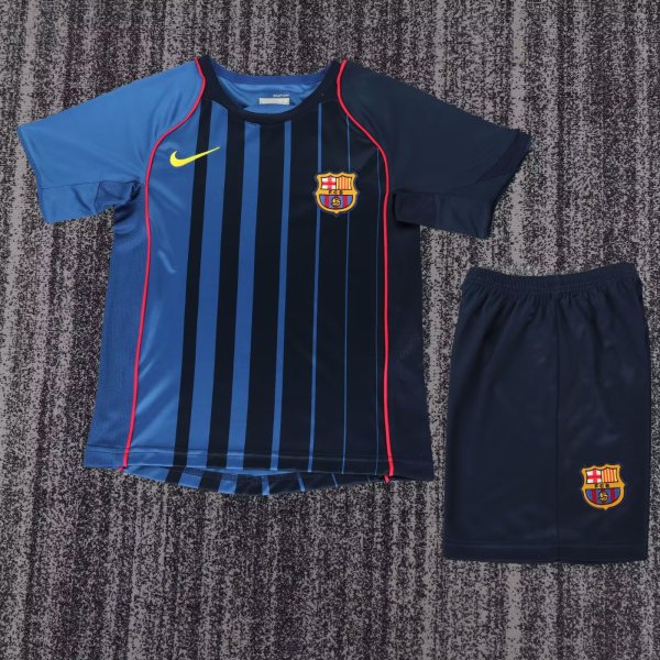 2004-2005 BAR Away Retro Kids Soccer Jersey