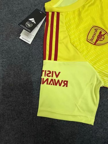 25-26 ARS Light Yellow GoalKeeper Fans Soccer Jersey