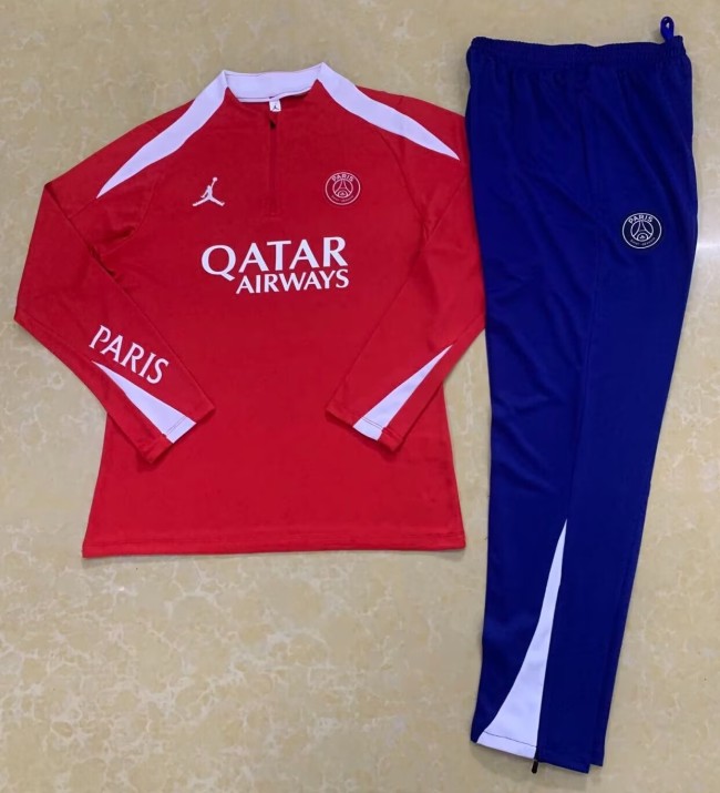 25-26 PSG High Quality Half Pull Tracksuit