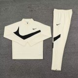 2024 NK White Half Pull Tracksuit 