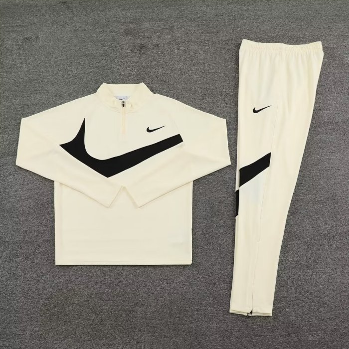 2024 NK White Half Pull Tracksuit 