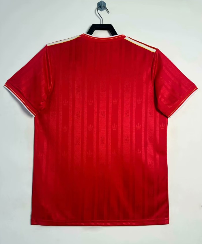 1986-1987 LIV Home Retro Soccer Jersey