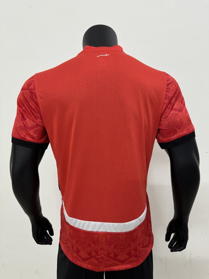 25-26 Egypt Home Player Version Soccer Jersey