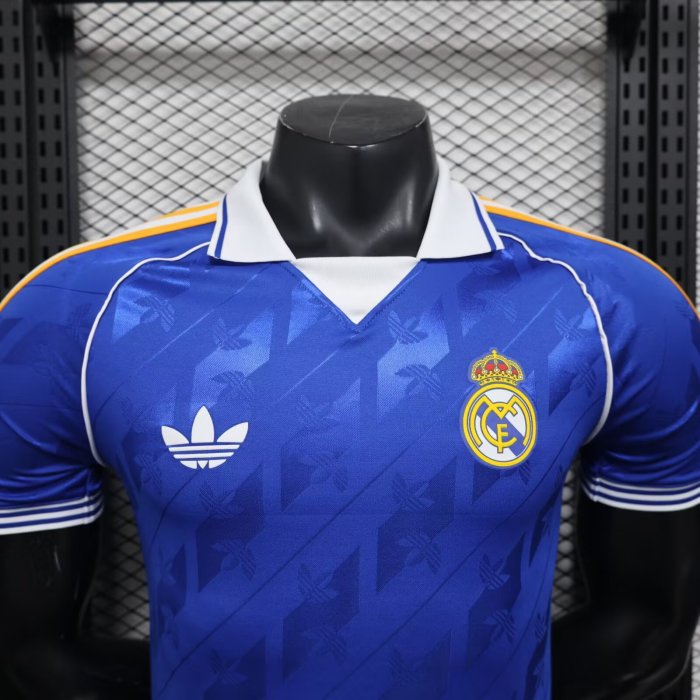 2026 RMA Blue Special Edition Player Version Soccer Jersey
