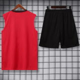 25-26 Flamengo High Quality Tank Top And Shorts Suit