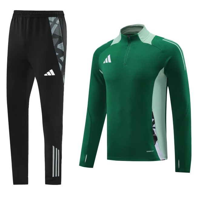 2024 AD Green Half Pull Tracksuit