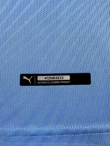 2019-2020 Man City Home Retro Soccer Jersey