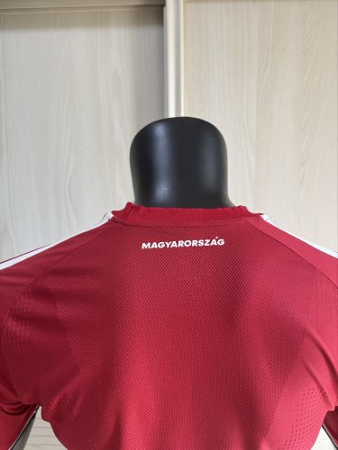 2026 Hungary Home Player Version Soccer Jersey