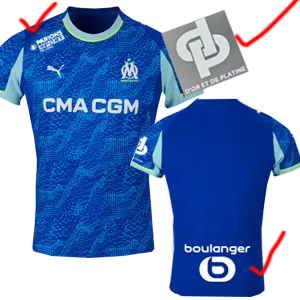 25-26 Marseille Third Player Version Soccer Jersey 1:1 Thai Quality