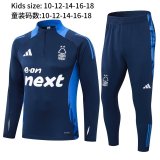 24-25 Nottingham High Quality Kids Half Pull Tracksuit