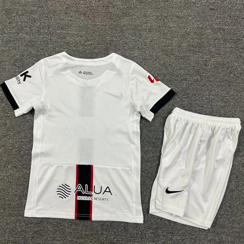 25-26 Mallorca Away Kids Soccer Jersey 1:1 Thai Quality