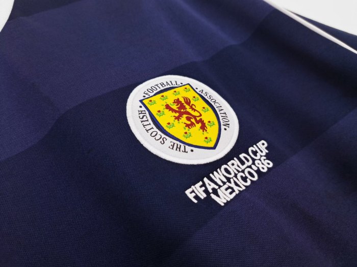 1987-1988 Scotland Home Retro Soccer Jersey