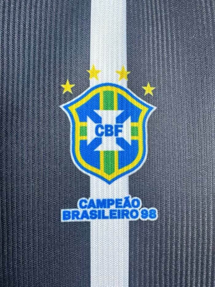 1999-2000 Corinthians Away Retro Soccer Jersey