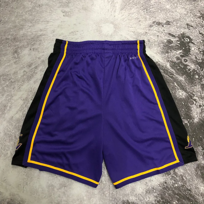 22-23 LAKERS Purple Top Quality NBA Pants (Trapeze Edition) 飞人版