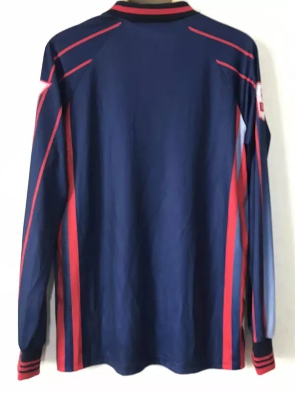 1999 West Ham Iron Maiden Long Sleeve Retro Soccer Jersey