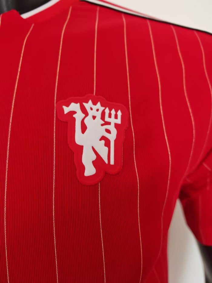 25-26 Man Utd Red Casual Edition Player Version Training shirts