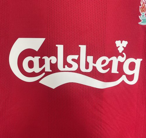 2008-2009 LIV Home Retro Soccer Jersey