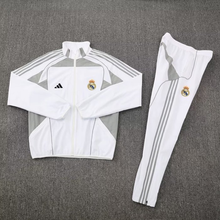 2025 RMA White High Quality Windbreaker Suit