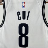 24-25 NETS  Top Quality Hot Pressing NBA Jersey