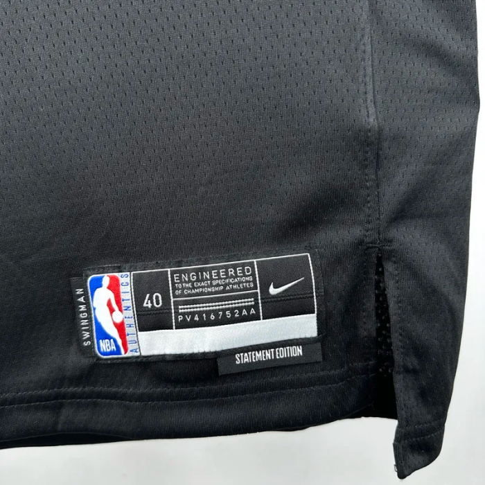 23-24 Rockets DURANT #35 Black Top Quality Hot Pressing NBA Jersey (Trapeze Edition)飞人版