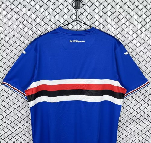 2016-2017 Sampdoria Home Retro Soccer Jersey
