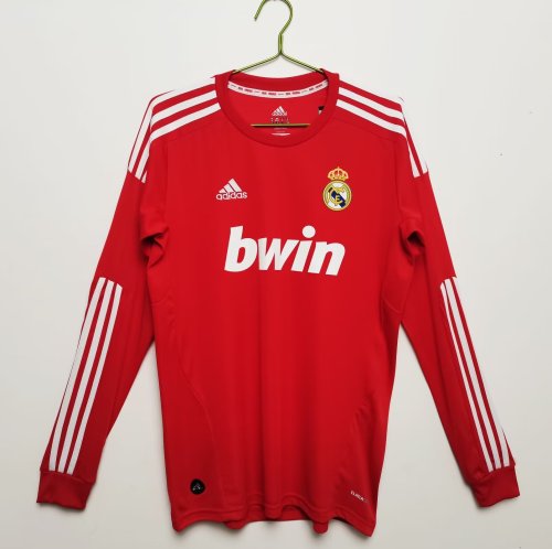 2011-2012 RMA Long Sleeve Retro Soccer Jersey