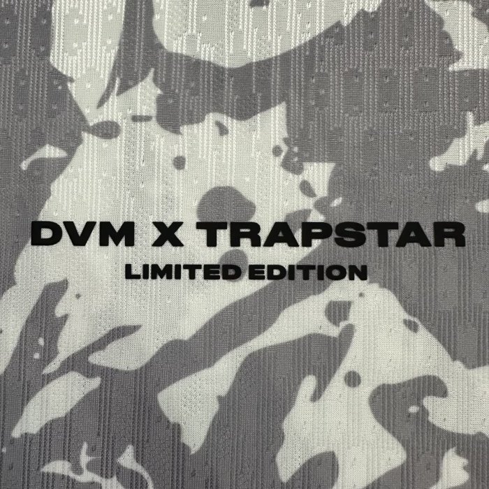 2025 Trapstar Grey White Player Version Trendy Soccer Jersey