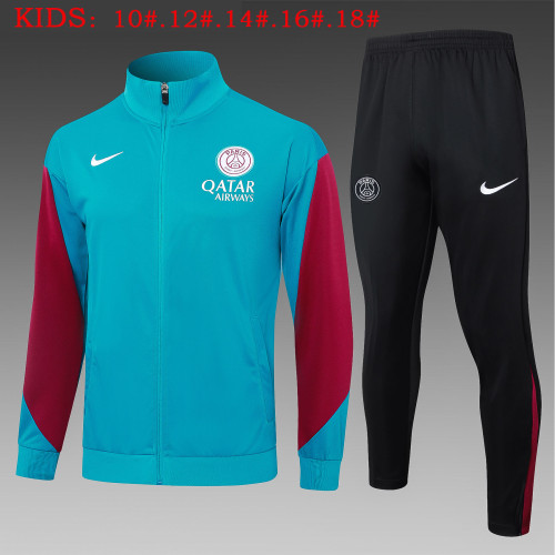 24-25 PSG High Quality Kids Jacket Tracksuit