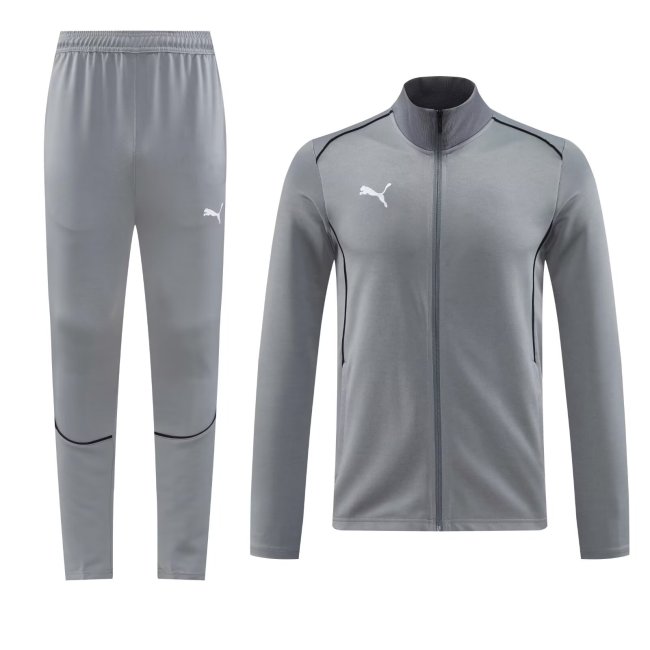 2024 Puma Gray Jacket Tracksuit