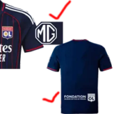 25-26 Lyon Away Player Version Soccer Jersey
